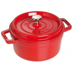 Staub Cocotte Tonda 24 cm Nero