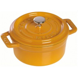 Staub Cocotte Tonda 24 cm Nero