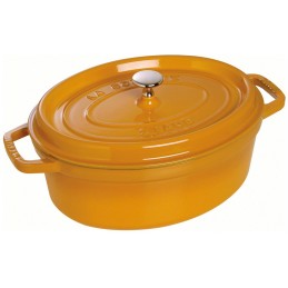 Staub Cocotte Tonda 24 cm Nero