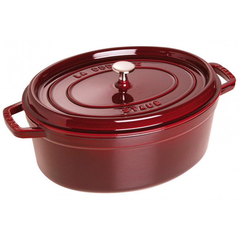 Staub Cocotte Ovale 29 cm Rosso Granato