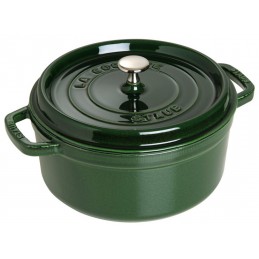 Staub Cocotte Tonda 22 cm Verde Basilico