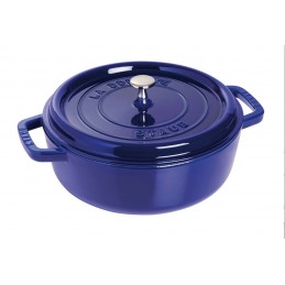 Staub Cocotte Tonda 24 cm Nero