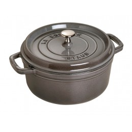 Staub Cocotte Tonda 24 cm Nero
