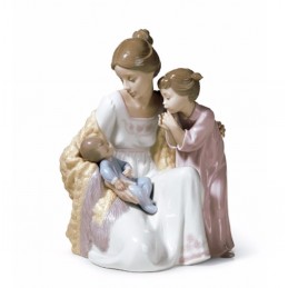 Lladrò Statua Benvenuto nella Famiglia-Welcome to the Family 01006939