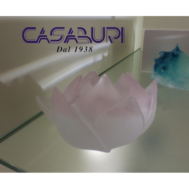 Daum Crystal Fiore di Loto 11 cm 03821