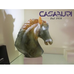 Daum Crystal Testa di Cavallo Andaluso 23,5 cm 08023-1