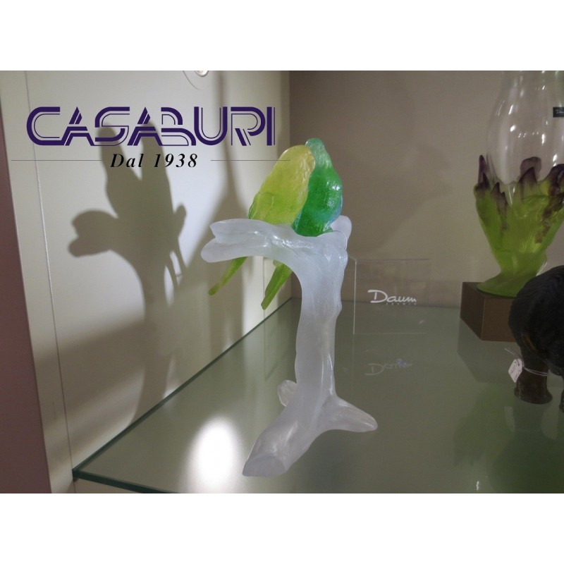 Daum Crystal Pappagallini 23 cm 02341 Pezzi Numerati