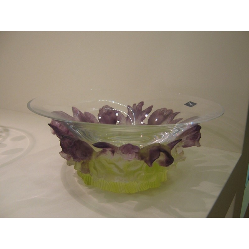 Daum Crystal Iris Coppa in Cristallo 26,5 cm 02751