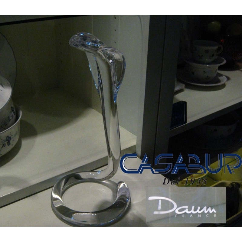Daum Crystal Cobra in Cristallo 2097