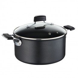 Lagostina Tempra Antiaderente Casseruola fonda con coperchio 20 cm