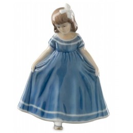 Royal Copenhagen Ballerina mini blu 5021084