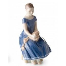 Royal Copenhagen Elsa che legge mini 5021089