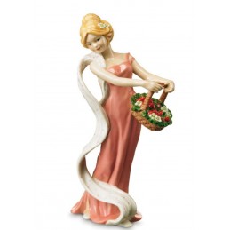 Royal Copenhagen Elsa che legge mini 5021089