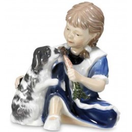 Royal Copenhagen Elsa che legge mini 5021089