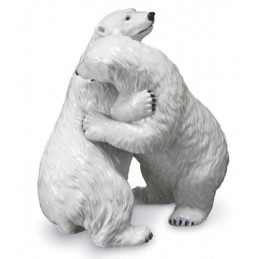 Royal Copenhagen Statuina Orsi che Giocano 1249352