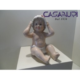 Royal Copenhagen Statuina Neonata con Cuffietta 1249247