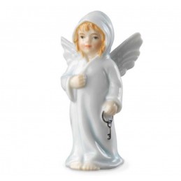 Royal Copenhagen Statuina Angelo con Chiave Femmina 1249118