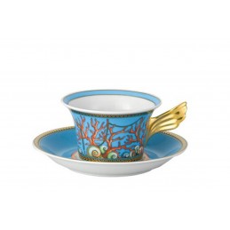 Versace Les Trésors de la Mer Tazza Tè con Piattino