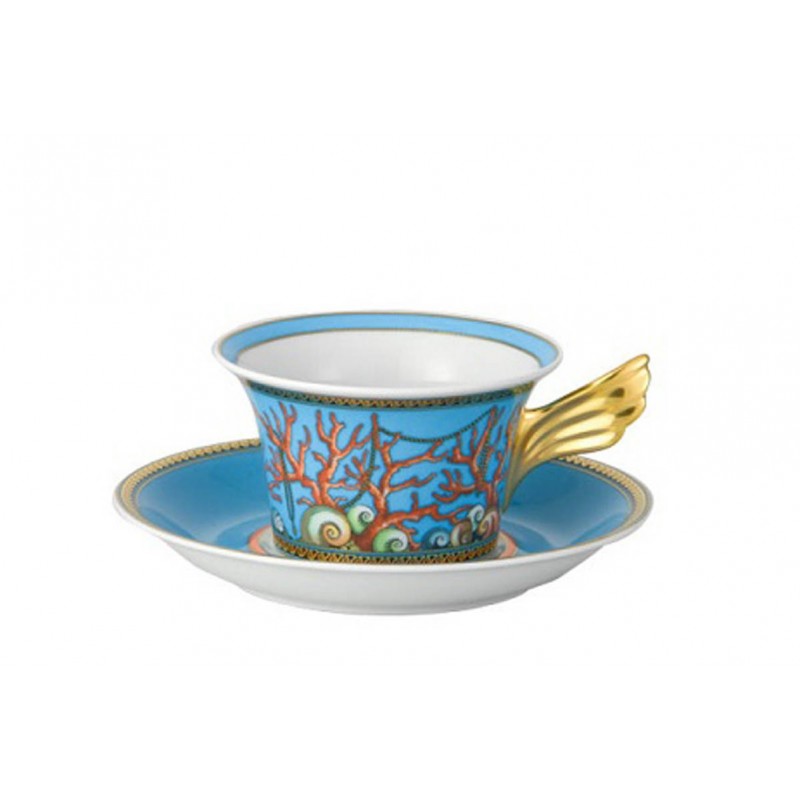 Versace Les Trésors de la Mer Tazza Tè con Piattino