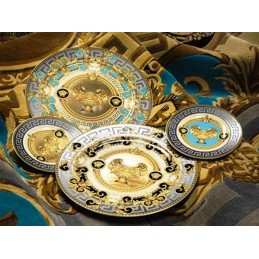 Versace Prestige Gala Le Bleu Piatto Piano 18 cm