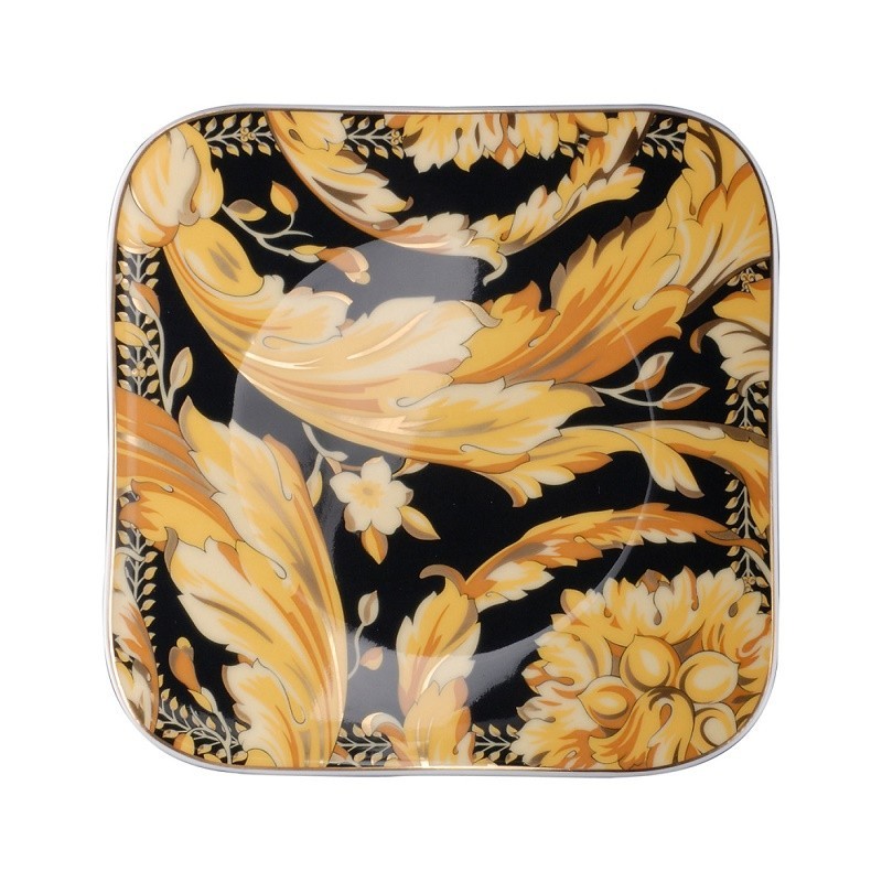 Versace Vanity Piatto Piano Quadrato 14 cm