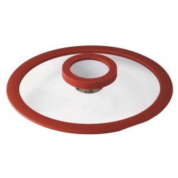 Sambonet 12'O'Clock Red Casseruola alta 1 manico 14 cm con coperchio