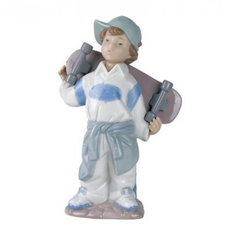 Nao Statuina Skate Board-Little Skateboarder 02001361