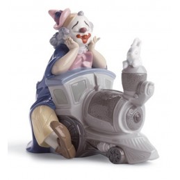 Lladrò Statua Pazza Locomotiva-Circus Express 01008138