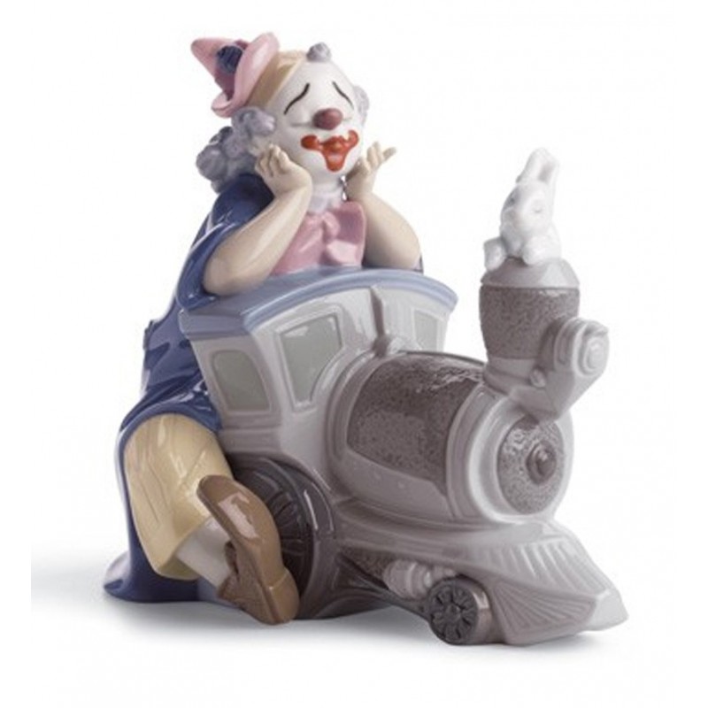 Lladrò Statua Pazza Locomotiva-Circus Express 01008138