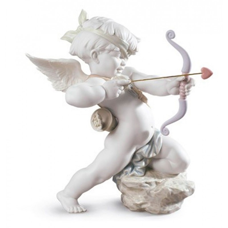 Lladrò Statua Diritto al Cuore-Straight to the Heart 01009209