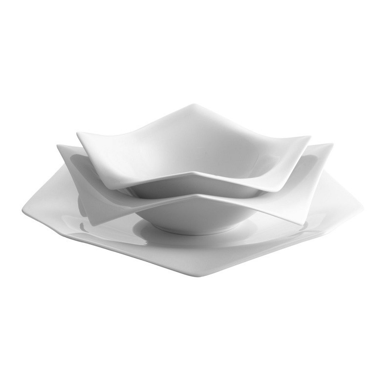 Servizio Piatti Rosenthal A La Carte Origami 18 Pz