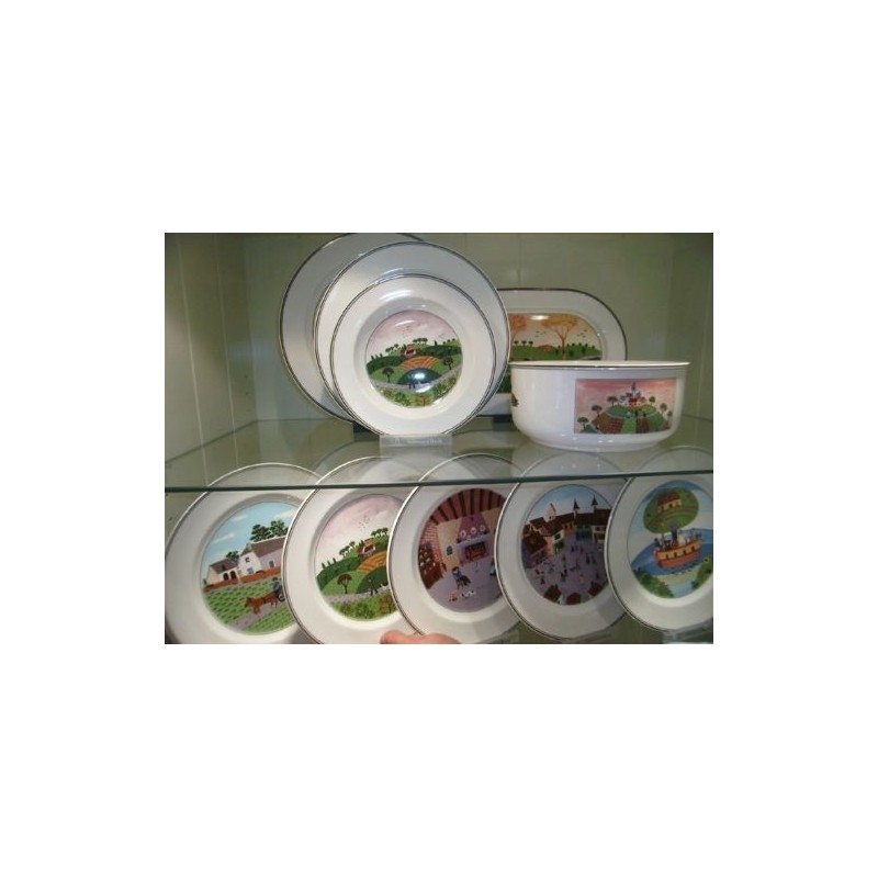 Villeroy & Boch Design Naif Servizio Piatti 36 Pz