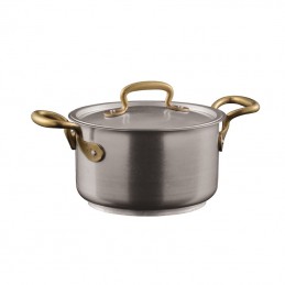 Sambonet Menu Pentola alta con coperchio 16 cm