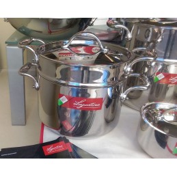 Lagostina Accademia Lagofusion Cestello Pastaiola 22 cm