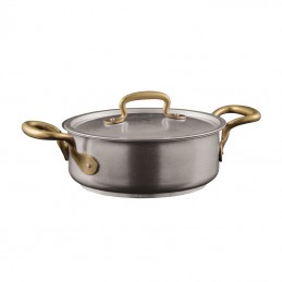 Sambonet Menu Pentola alta con coperchio 16 cm
