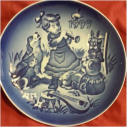 Piatto Natale Royal Copenhagen 1970