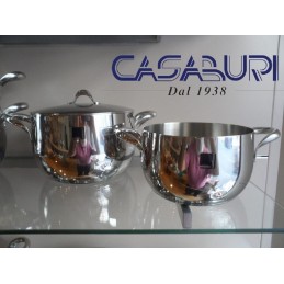 Sambonet Kikka Casseruola alta 16 cm con coperchio