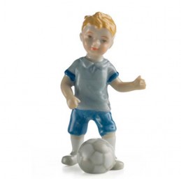 Royal Copenhagen Bimbo che Gioca a Calcio 1249268
