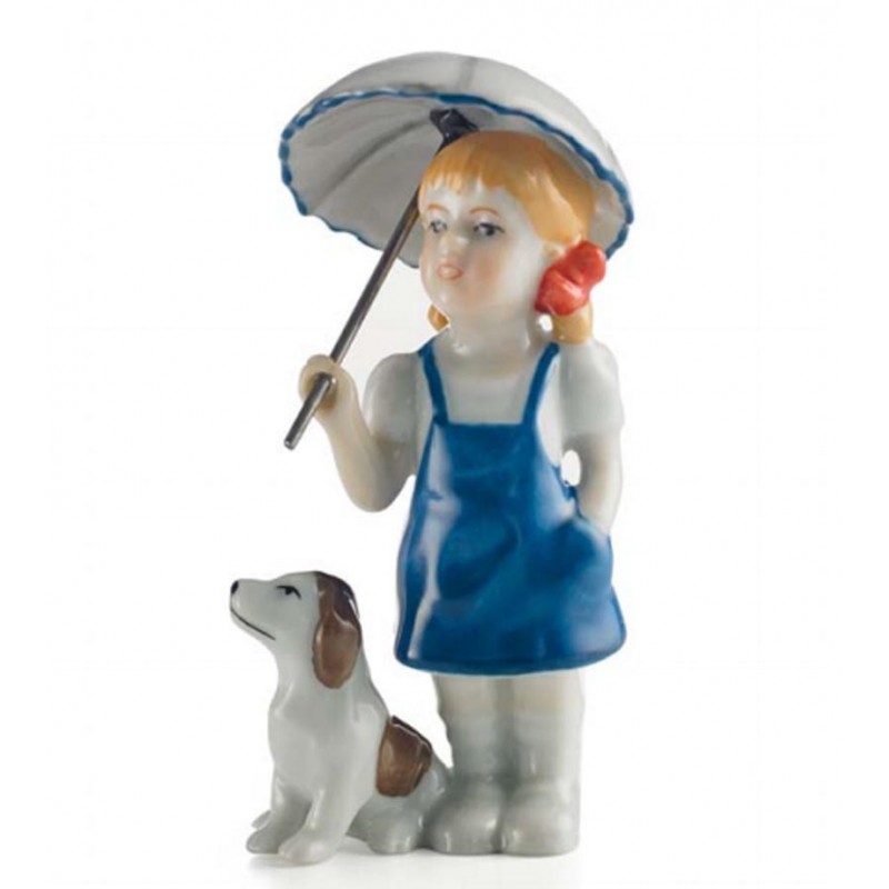 Royal Copenhagen Bimba con Cane 1249269