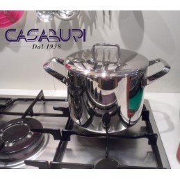 Sambonet Menu Pentola alta con coperchio 16 cm