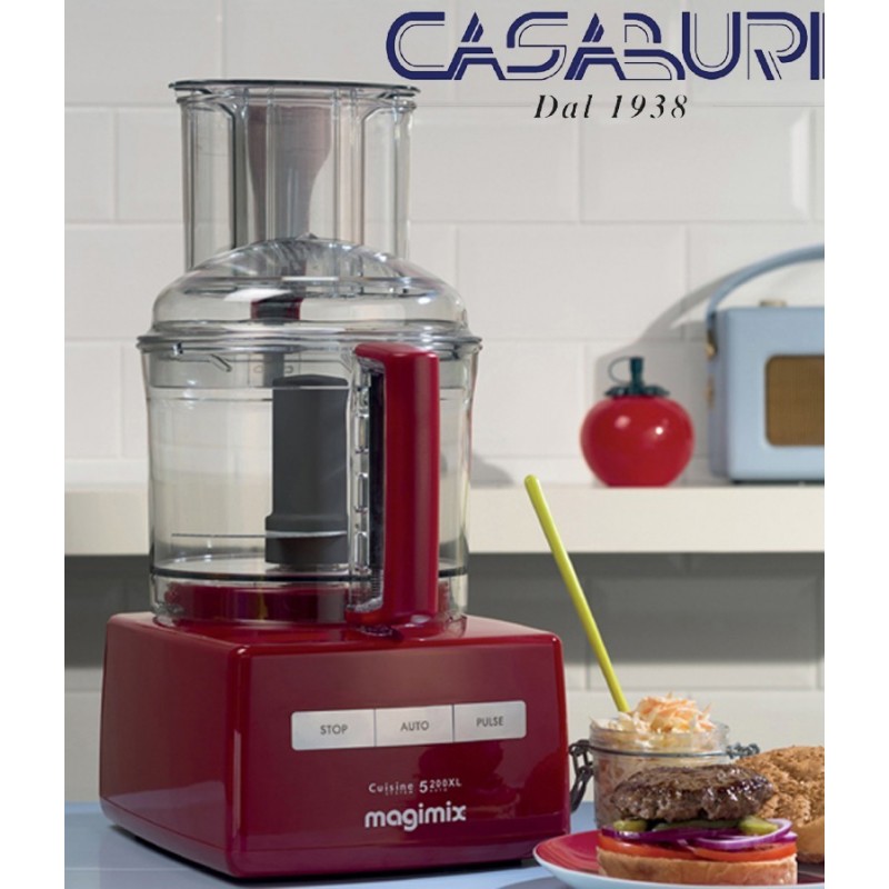 Magimix Robot Multifunzione Cuisine Système 5200 XL Premium Rosso