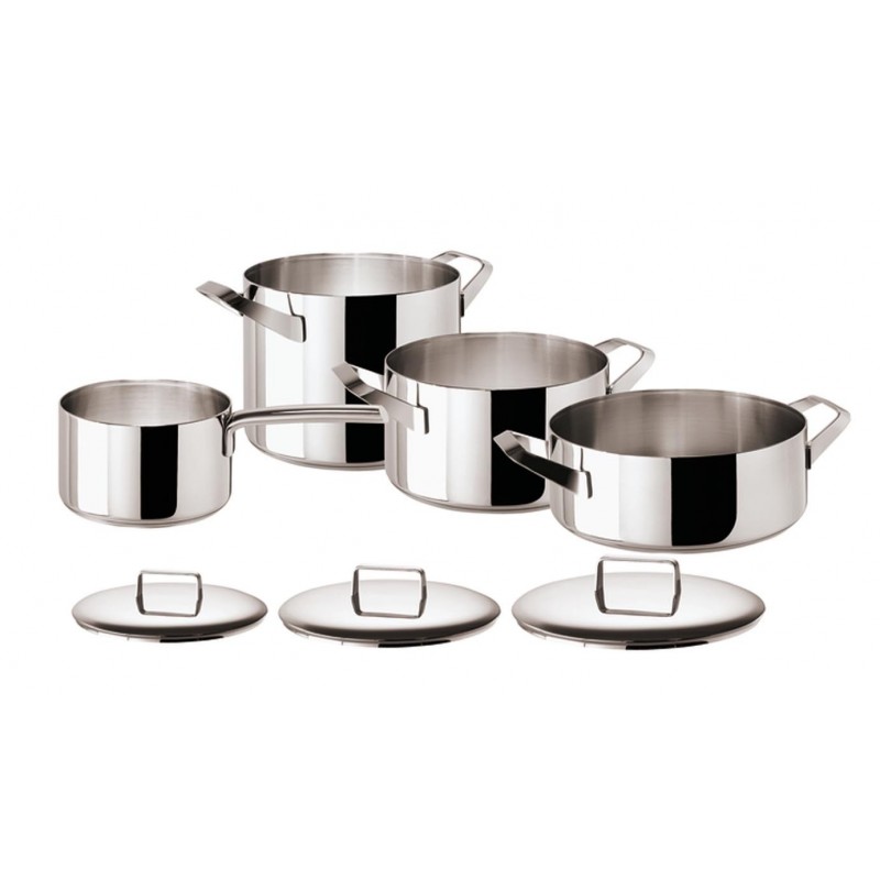 Sambonet Menu Pentola alta con coperchio 16 cm