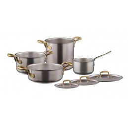 Sambonet Menu Pentola alta con coperchio 16 cm