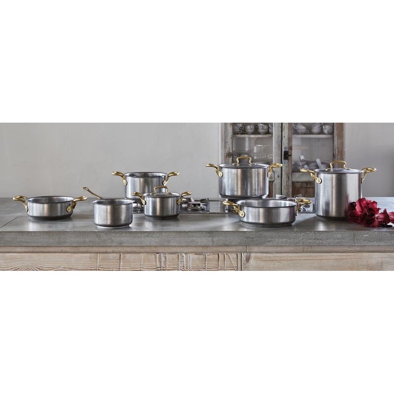 Sambonet Batteria Pentole 1965 Vintage 7 Pz