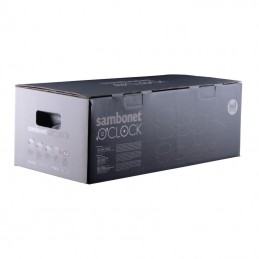 Sambonet Batteria Pentole 12'O'Clock Grey 8 Pz