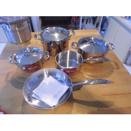 Lagostina Accademia Lagofusion Batteria Pentole  8 Pz