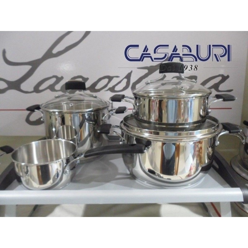 Batteria Pentole Lagostina Tempra 4 Pz