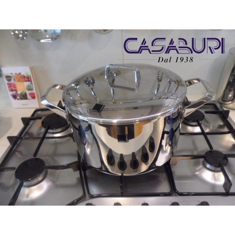 Sambonet Menu Casseruola alta 20 cm con coperchio