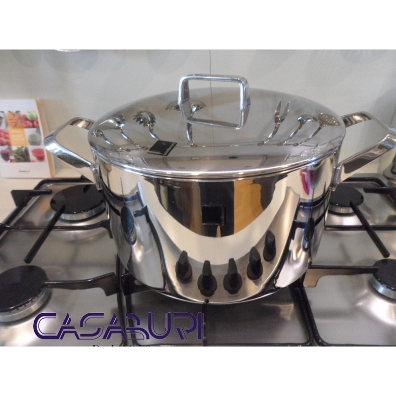 Sambonet Menu Casseruola alta 28 cm con coperchio