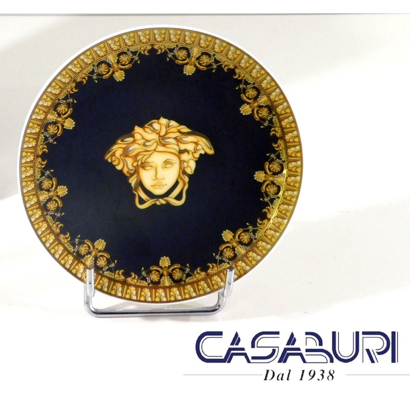 Versace Baroque Nero Piattino 10 cm